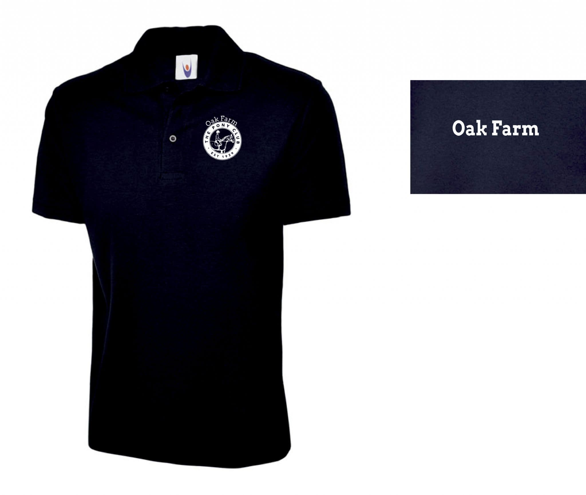 CHILD Oak Farm PC Navy Polo Shirt UC103