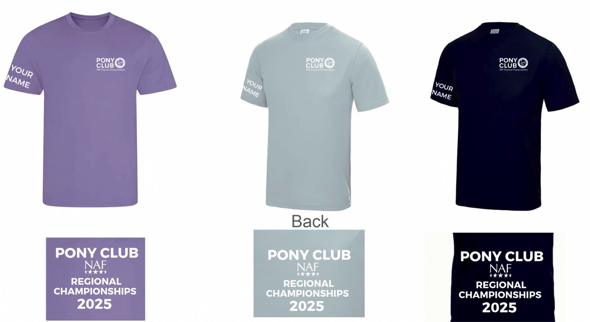 CHILD PONY CLUB NAF REGIONAL CHAMPIONSHIPS 2025 T Shirt JC01J