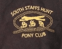 CHILD South Staffs Pony Club Long Sleeve Navy Polo