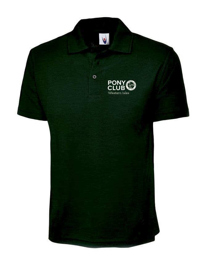 CHILD Western Isles PC Bottle Green Polo Shirt UC103