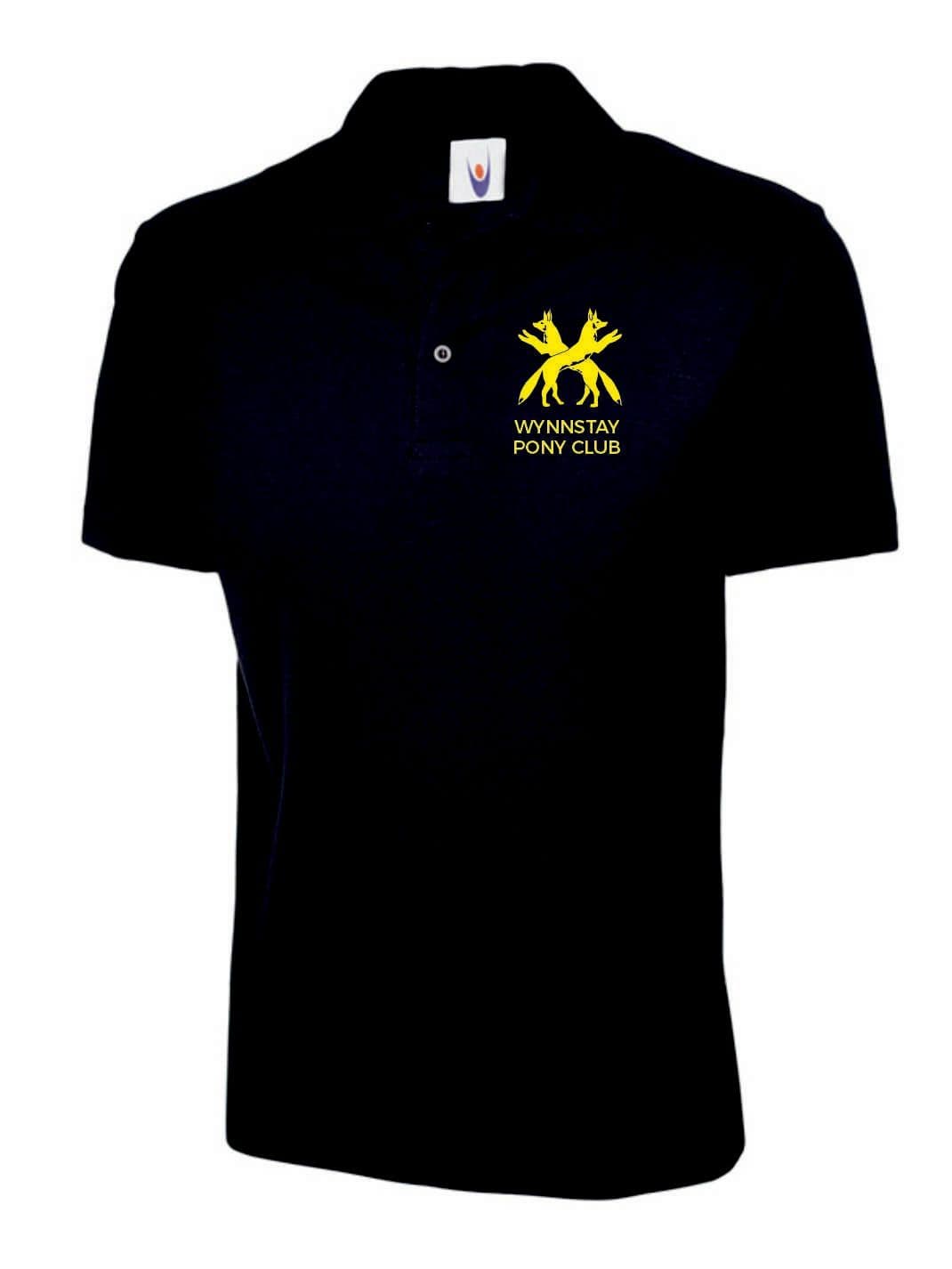 CHILD Wynnstay PC Navy Polo Shirt UC103