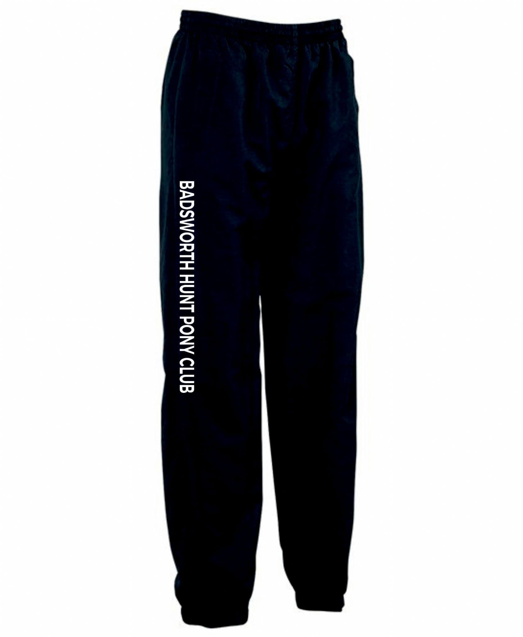 Children's Badsworth Hunt Tetrathlon lined tracksuit bottoms
