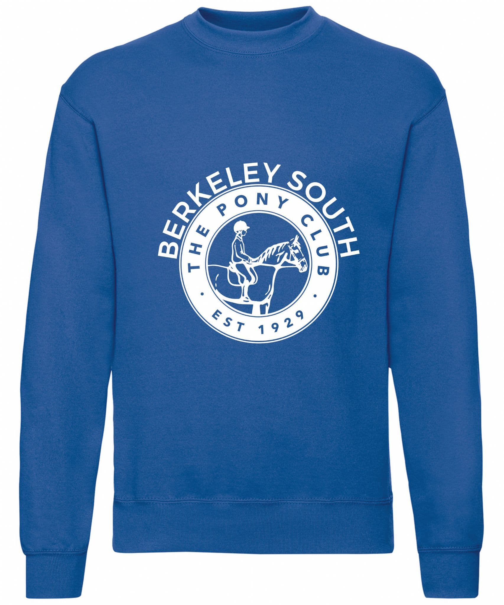 Children's Berkeley South Pony Club Royal Blue Sweatshirt UX7