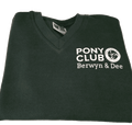 Children's Berwyn and Dee Pony Club Bottle V Necked Sweatshirt UC206