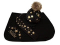Children's Black/Gold Base Layer Cross Country Colours