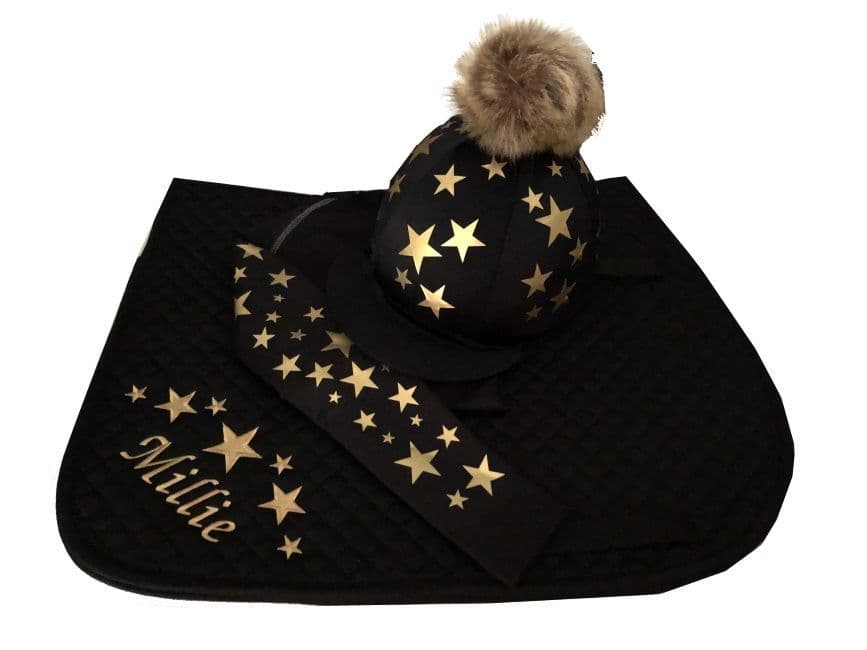 Children's Black/Gold Base Layer Cross Country Colours