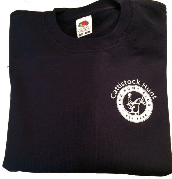 Children's Cattistock Navy Sweatshirt UX7