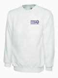 Children's Dulverton West White GAMES Sweatshirt. UX7