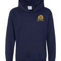 Children's Durham Mounted Archers Navy Hoodie JH001b