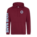 Children's East Devon Burgundy Hoodie