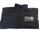 Children's East Lothian Navy Classic Softshell 3 layer jacket.