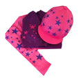 Children's Hot Pink/Purple Base Layer, polo and silk