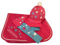 Children's Hot Pink/Sky Blue Base Layer Cross Country Colours