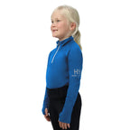 Children's Jewel Blue Base Layer Cross Country Colours