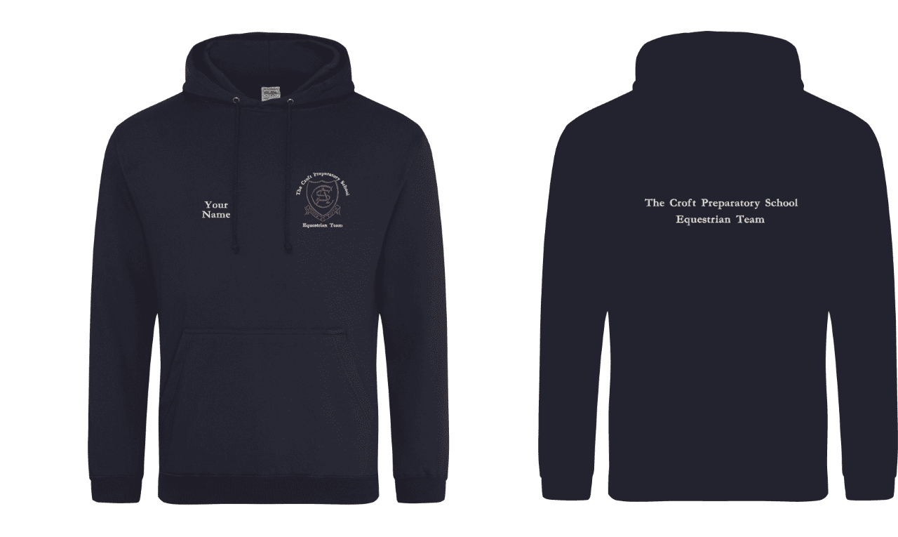 Children's Navy Croft Prep School Hoodie UX8