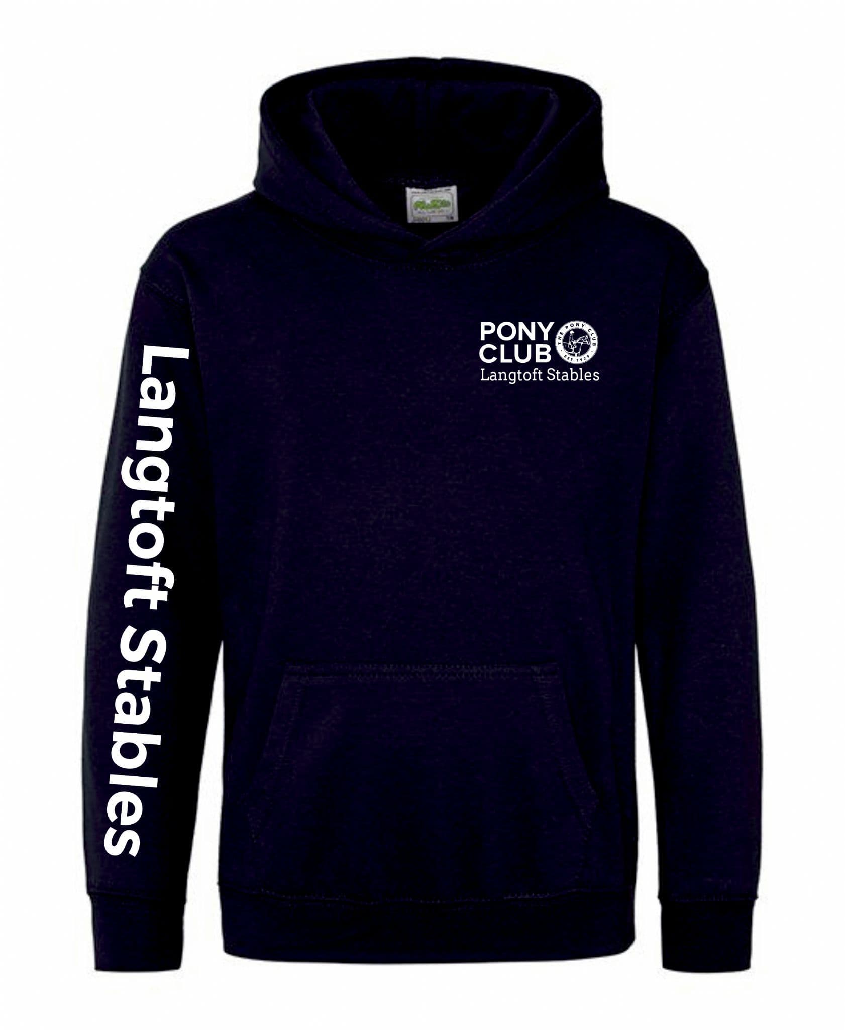 Children's Navy Langtoft stables Hoodie Jh001b