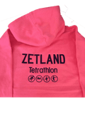 Children's Navy/Pink Zetland Tetrathlon Hoodie