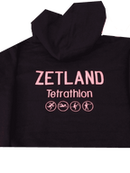 Children's Navy/Pink Zetland Tetrathlon Hoodie