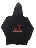 Children's Red Piece Equestrian Stables Navy ZIP Hoodie