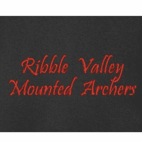 Children's Ribble Valley Mounted Archers Black Softshell R224J