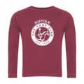 Children's Suffolk PC Burgundy Sweatshirt UX7