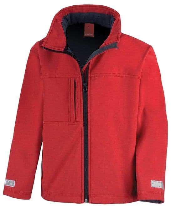Children's Three Valleys Riding Club Classic Softshell 3 layer jacket.