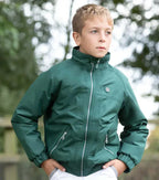 Children's Waveney Harriers Green Premier Equine Junior Pro Rider Unisex Riding Jacket