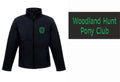 Children's Woodland Hunt Black Classic Softshell 3-layer jacket.