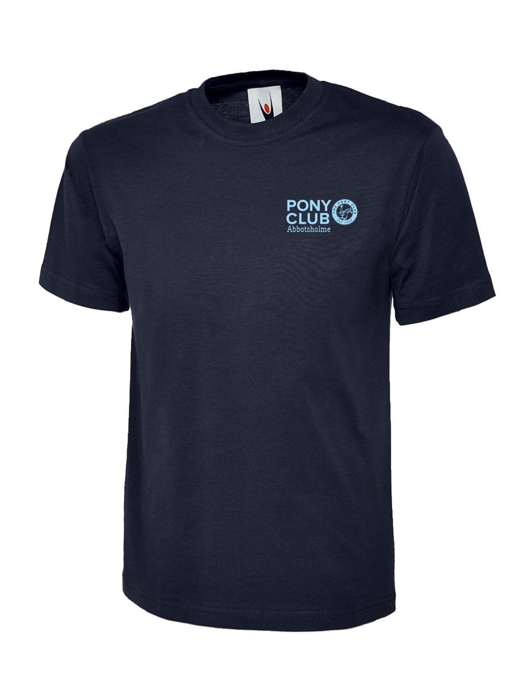 CHILDRENS Abbotholme Pony Club Navy T-Shirt – UC306