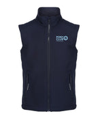 CHILDRENS Abbotsholme Pony Club Navy Soft-shell Gilet – RG342