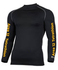 CHILDRENS Area 12 Black Base Layer