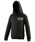 Children's Area 8 Polocrosse Black Hoodie