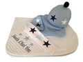 Children's Baby Blue/White/Navy Base Layer Cross Country Colours