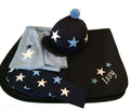 Children's Baby Blue/White/Navy Base Layer Cross Country Colours With Stars