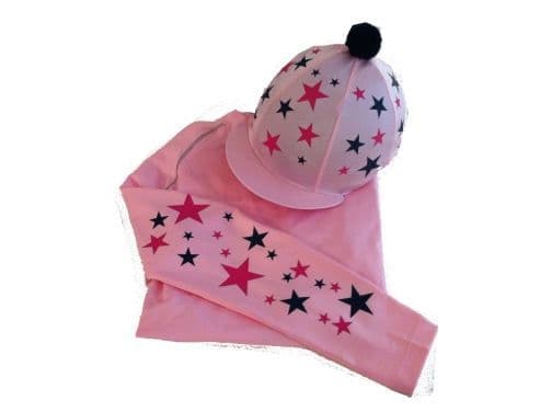 Children's Baby Pink Base Layer & Hat Silk