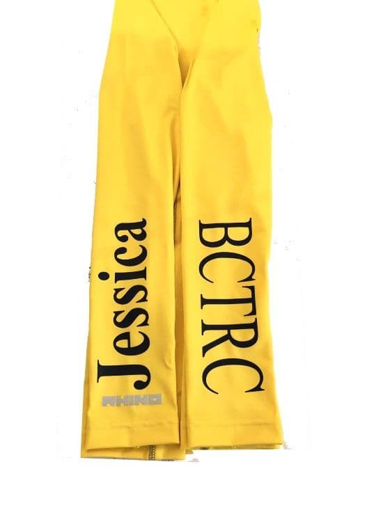 Children's BCTRC Navy/Bottle/Yellow Base Layer