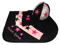 Children's Black/Baby Pink/Hot pink Base Layer Cross Country Colours
