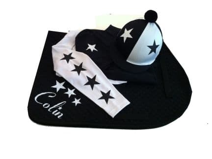 Children's Black/White Base Layer Cross Country Colours