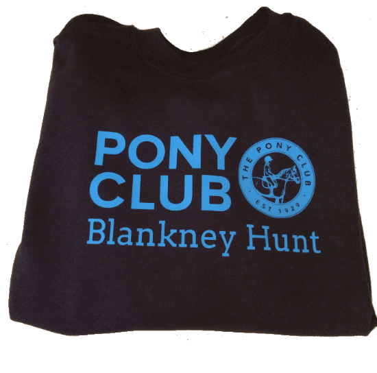 Children's' Blankney Pony Club Navy Sweatshirt