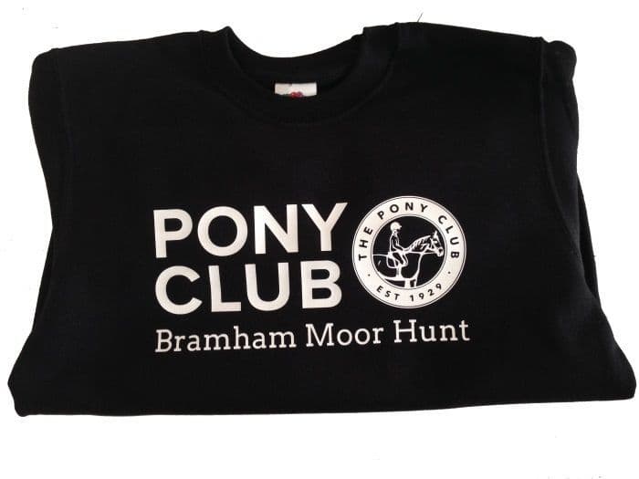 Children's' Bramham Moor Black Sweatshirt