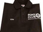 Children's' Bramham Moor Polo Shirt Black