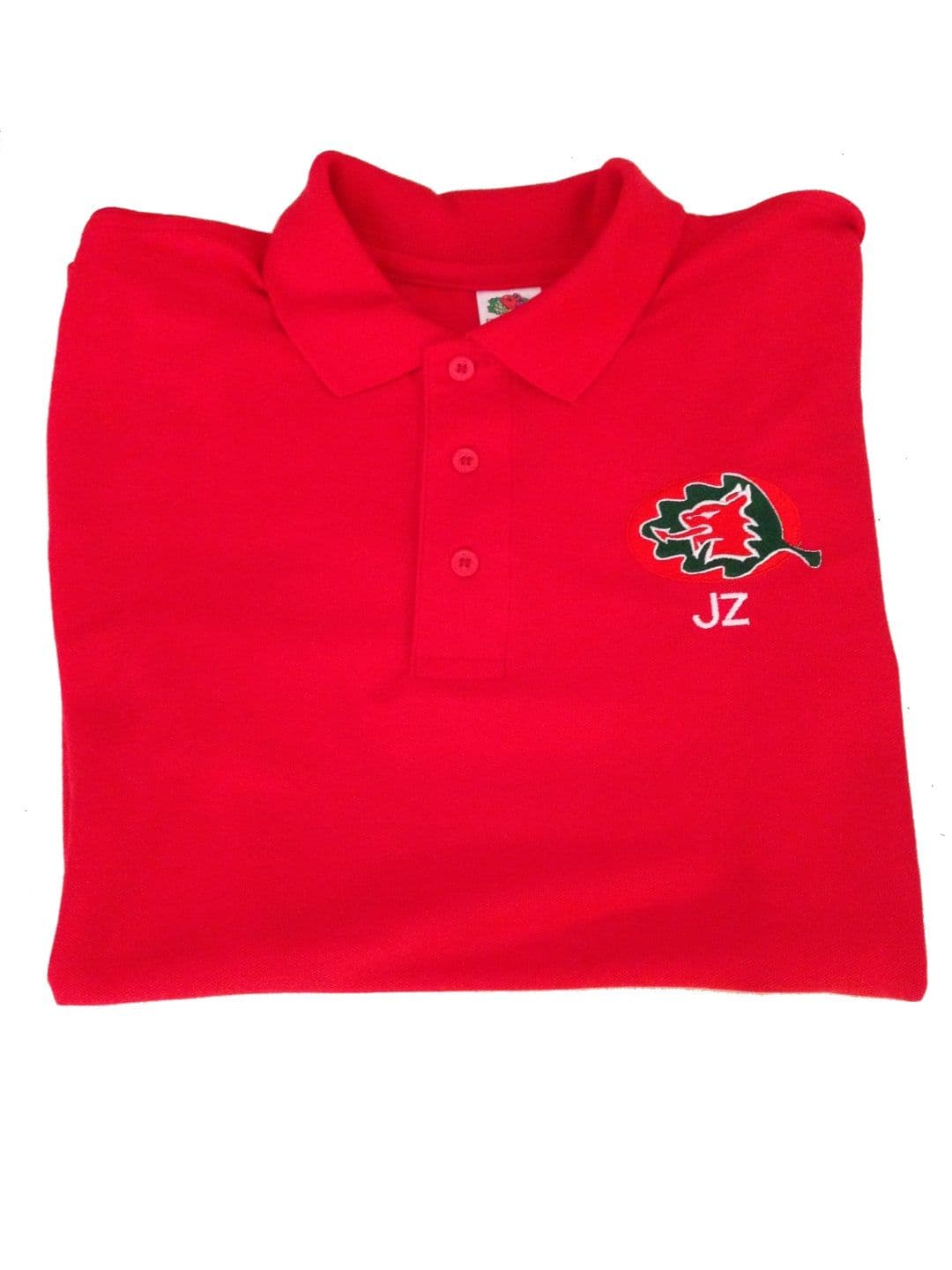 Children's Celyn Red Polo Shirt