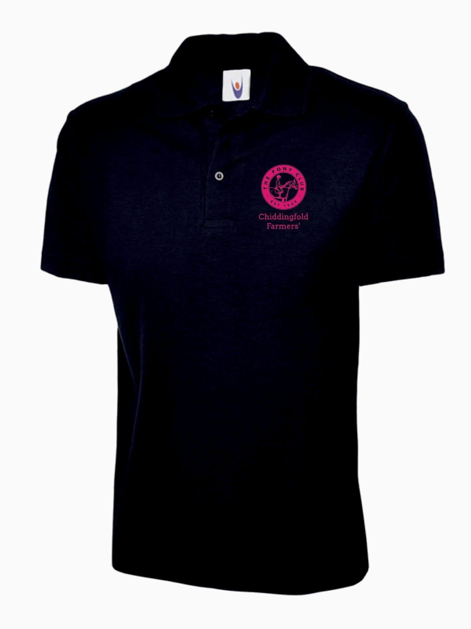 Children's Chiddingfold Farmers Navy Blue Polo UC103