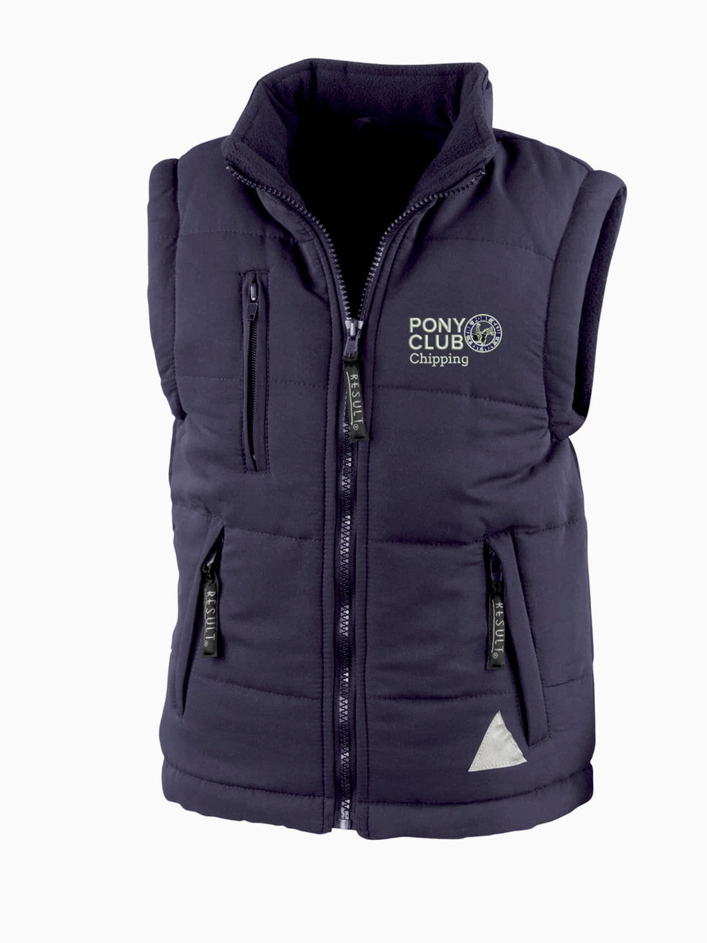 Children's Chipping PC Navy Blue Padded Gilet RE88j