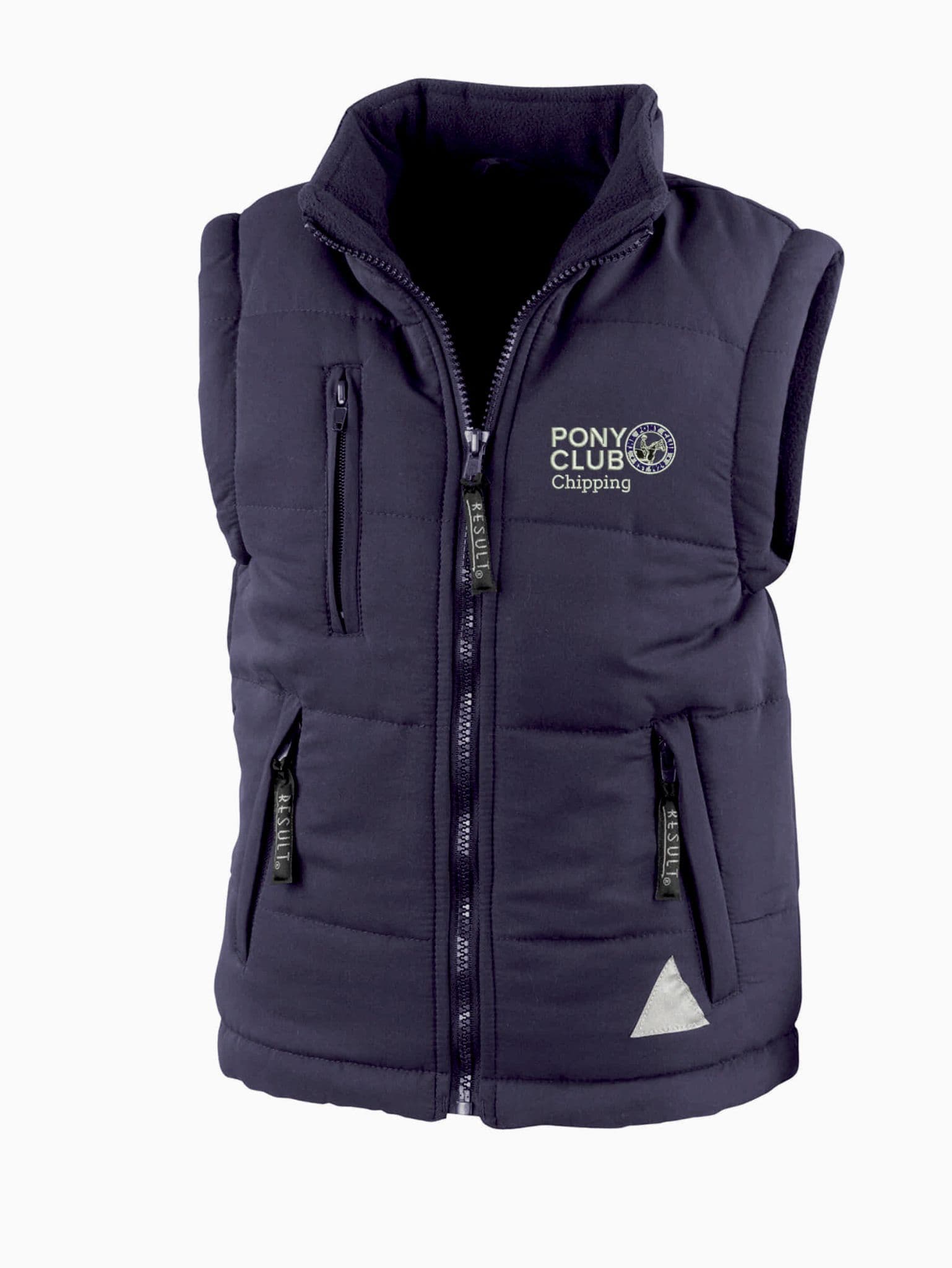 Children's Chipping PC Navy Blue Padded Gilet RE88j