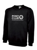 Children's' Crawley & Horsham Hunt South Branch. Black Sweatshirt UX7