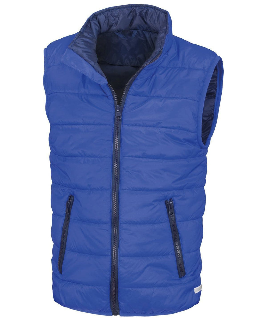 Children's Derwent PC Royal Blue Padded Gilet R234b