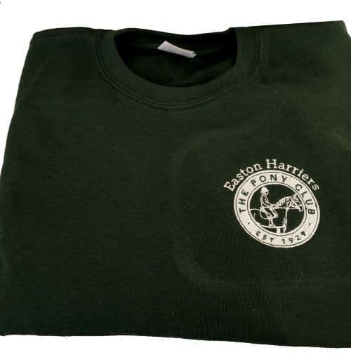 Children's Easton Harriers Bottle Green Sweatshirt UX7