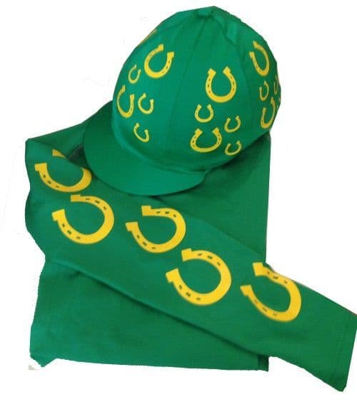 Children's Emerald Base Layer & Hat Silk