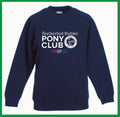 Children's 'FEATHERBED STABLES Navy Sweatshirt